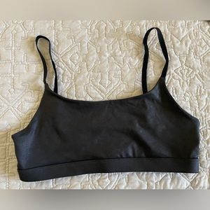 Fabletics coated bralette size large